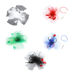 Graceful Wedding Fascinator Hat Headwear Vintage Delicate Meshes Headgear for Weddings and Teas Party Outfits