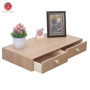DEcTionS Meja Kamar Aesthetic Minimalis / Meja Rias 60x30cm 2 Pintu Laci Tempel Dinding Gantung