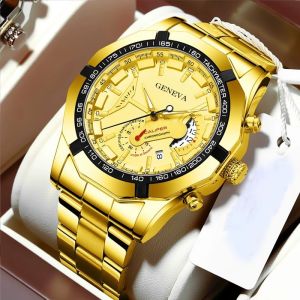 Đồng hồ thạch anh kinh doanh thời trang nam Sea jjt với thiết kế dây đeo kim loại cao cấp