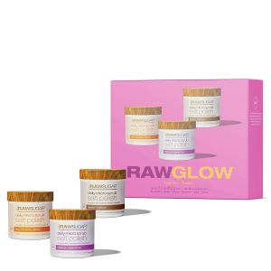 Muối tẩy tế bào chết hàng ngày RAWGLOW Daily Micro Scrub Salt Polish cho da sáng mà không làm mất độ ẩm tự nhiên của da của Mỹ