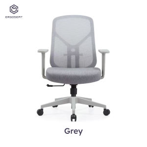 Ergoseat - Balloon Ergonomic Office Chair Mid Back Mesh Backrest Height Adjustable Comfort for Long Hour Use