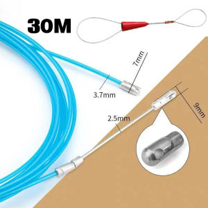 15/20/30 Meters Nylon Cable Puller Penarik Kabel Trekper Kabel Untuk Pemasangan Kabel Listrik