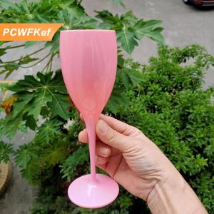 【PCWFKef】 Máy rửa chén an toàn trắng Champagne Glass Nhà hàng bia Whisky drinkware