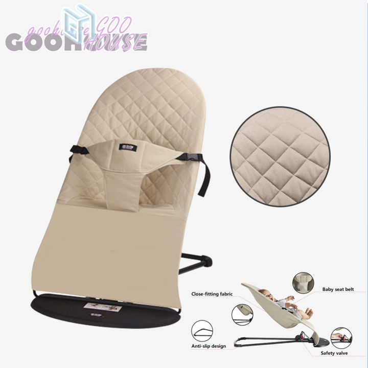 Baby Bouncer Balance Soft baby rocking chair Coax baby to sleep Baby
