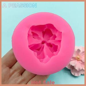 [A Peassion]💖[HOT SALE]🎈🎈 1Pc Beautiful Flower Mould DIY Plaster Resin Art Soft Silicone Fondant Chocolate Mold Soap Cake Decoration Baking Tool