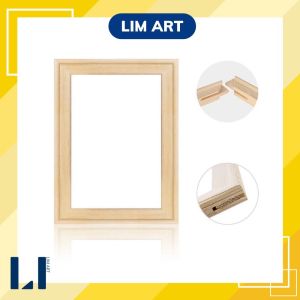 Tặng đinh ghim - Khung gỗ căng tranh tự lắp ráp nhiều kích thước LIM Art- Khung tranh canvas tự căng