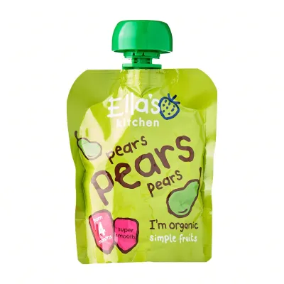 Ellas Kitchen Organic Smooth Pear Pure 6+ Months Baby Food