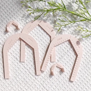 Chuyên nghiệp Bông tai khoan hướng dẫn crafting công cụ chính xác vị trí lỗ Ergonomic PLA vật liệu