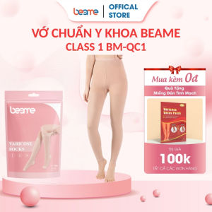 [QUÀ TẶNG] Beame - Quần Tất Phòng Ngừa Suy Giãn Tĩnh Mạch Vớ Y Khoa Đùi Và Bắp Chân Class 1 Mã BM-QC1