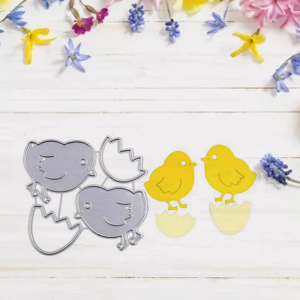 Album miếng dán trang trí ảnh cắt chết chú gà dễ thương cắt chết mẫu khuôn dập nổi cho tự làm nghệ thuật Giấy Thủ Công Dễ sử dụng