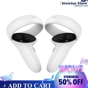 VR Controller Thumbstick Caps for Meta Quest 3 Silicone Anti-Slip Covers Improve Gaming Precision and Comfort