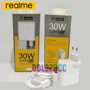 CHARGER REALME 7 REALME 6 NARZO 50A 50A PRIME 30 Watt USB TYPE C