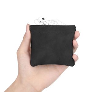 REGISTR Shockproof Portable Credit Card Holder Case Headphone Accessories Money Change Bag Mini Purse Coin Purse Earphones Storage Bag Memory Card Pouch USB Data Cable Organizer Earbuds Storage Bag
