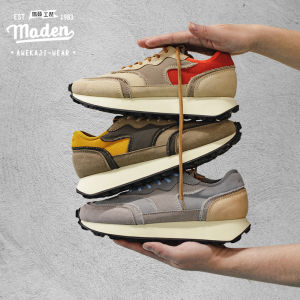 Maden 2023 รองเท้าผู้ชายสไตล์เครื่องมือใหม่รองเท้านักเรียนวัยรุ่น NB รองเท้าผู้ชายสไตล์เดียวกัน 2023 รองเท้าลำลอง เล่นกีฬา รองเท้า Gump รองเท้าอินเทรนด์