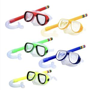 Childrens snorkeling equipment  swimming respirators underwater masks
