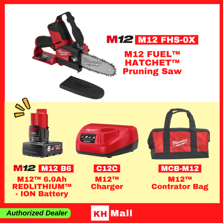 Milwaukee M12 FUEL™ HATCHET™ Electric Pruning Saw / Cordless Mini