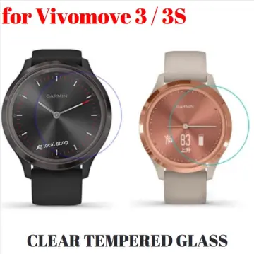 SG SELLER CLEAR SCREEN PROTECTOR Garmin Vivomove 3 Vivomove 3S Vivomove Style Clear Tempered Glass Smart Watch Lazada Singapore