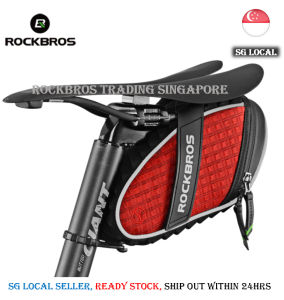 SG Delivery RockBros bicycle Saddle bag Cycling Saddle bag Rear Seatpost Bag bicycle accessories