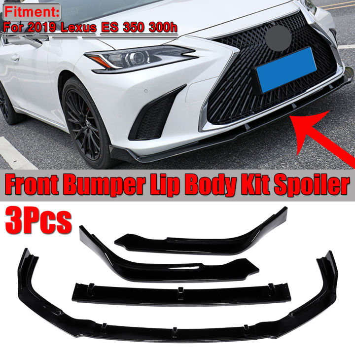 Front Bumper Lower Lip Spoiler Body Kit Front Lip Spoiler Splitter
