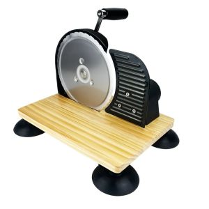 Manual Crank Stainless Steel Foldable Bread & Toast Slicer Uniform Even Cutting Kitchen Bakery Tool