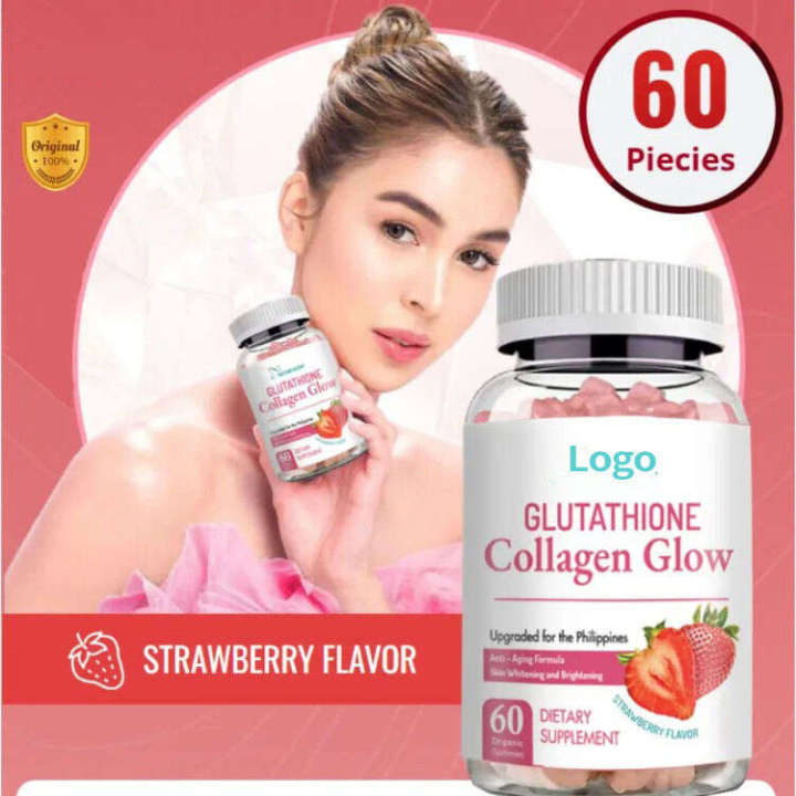 glutathione skin whitening gummies Collagen glow gummy 胶原蛋白发光谷胱甘肽橡皮糖.TasteWorld snap-8 peptide serum organic