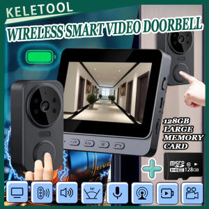 Visual doorbell intercom system night vision 2way voice visual angle camera monitor villas residences offices apartments