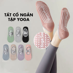 Tất tập yoga chống trượt chuyên nghiệp cho nữ chất liệu co giãn thoáng khí