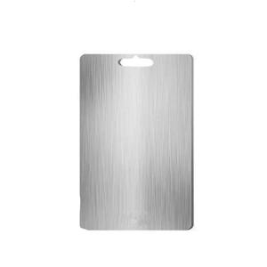 Multipurpose Nonrust Steel Kitchen Board Prevents Crosses Contamination Warp Proof Fronts For Cooking Enthusiasts