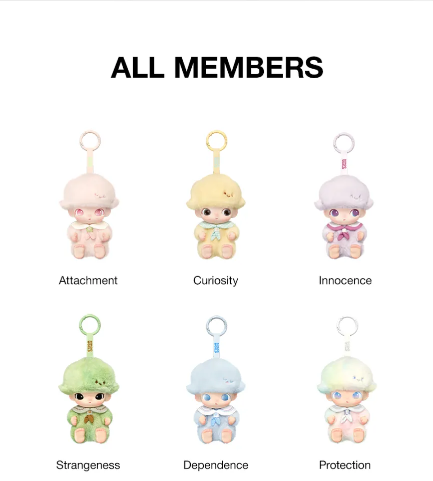 POP MART DIMOO Journal of New Life Series-Vinyl Plush Pendant