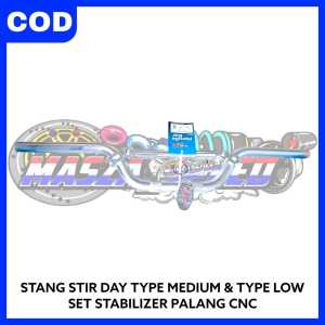 STANG STIR SETER DAY TYPE MEDIUM & TYPE LOW SET STABILIZER PALANG CNC Motorcycle