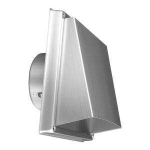 Wall Air Vent Outlet Stainless Steel Extractor Fan Vent Cover Ducting Ventilation Exhaust Grille Cover Easy to Install