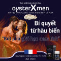 Viên uống Hàu Biển Oyster Xmen tăng cường sinh lý kéo dài thời gian cải thiện chất lượng tinh binh hiệu quả Hộp 30 viên. 