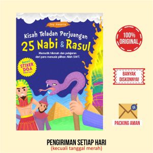 Buku Cerita Anak Islam Kisah Teladan Perjuangan 25 Nabi & Rasul