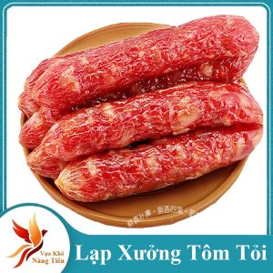 LẠP XƯỞNG TRUYỀN THỐNG TÔM TỎI lạp xưởng tươi ngon hết ý