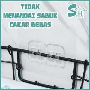 Kitchen Bathroom Waterproof Strong Hooks Transparent Suction Cup Sucker Wall Hooks