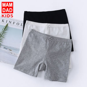 【3Pcs/Set】Girls Safety Pants Women Summer Leggings Double-layer Gear Underwear Three-point Pants Anti-bare High Elasticity