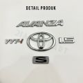 Emblem Avanza Type "S" Full Chrome Harga Sudah 5 PCS. 