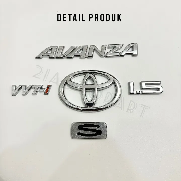 Emblem%20Avanza%20Type%20"S"%20Full%20Chrome%20Harga%20Sudah%205%20PCS%20-%20Image%205