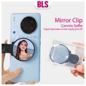 Mirror Clip HP Cermin Selfie Praktis untuk Potret Selfie & Konten