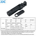 JJC TP-C1 Vlog Shooting Grip Camera Mini Tripod with Bluetooth Wireless Remote Control for Canon R100 R50 R8 R6 Mark II M50 Mark II EOS RP R10 R7 R6 R5 R G7X Mark II 6D Mark II M200 M6 Mark II 850D  PowerShot V10 G5X Mark II, Replace Canon BR-E1. 