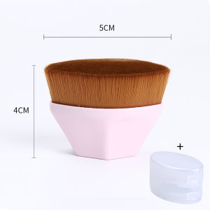 1Pcs Foundation Brush No. 55 Make up Brushes Petals Flat Head with Box BB Cream Makeup Brushes Loose Powder Brush Kit Cosmetic Tools