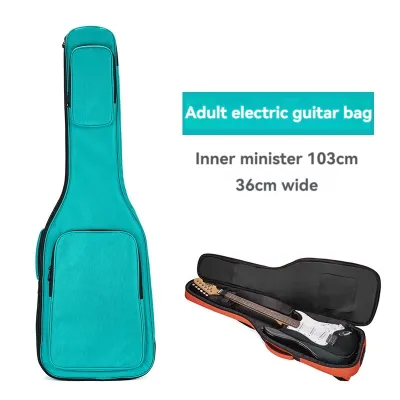 Electric guitar bag Portable 39/40 inch waterproof Oxford Fabric 15mm pearl cotton With Handle electric guitar backpack padded