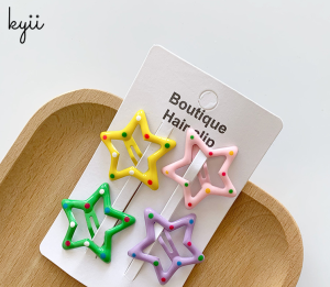 KYII Children girl hair clips Korean baby Cute Hair accessories 102a009