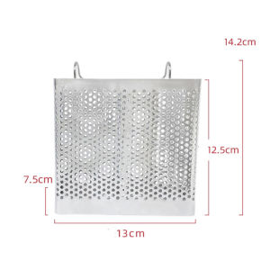 【Ttlife】giỏ đựng đũa bằng thép không gỉ Giỏ phơi khô dao kéo treo với móc sắp xếp giá đựng dao kéo có lỗ thoát nước