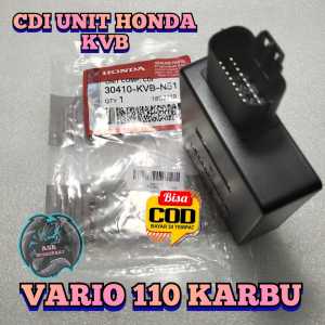 CDI UNIT KUALITAS ASLI ORIGINAL HONDA KVB VARIO OLD 110 TECHNO KARBU