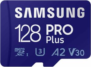 SAMSUNG PRO Plus MicroSD Memory Card + Adapter Up to 180 MB/s C10 U3 V30 A2 For Android Smartphones Tablets