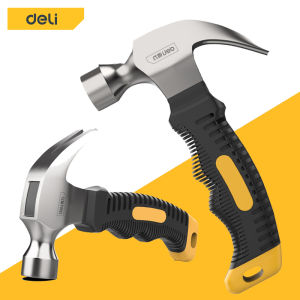 Deli ค้อน 6 รูปแบบ ค้อนเล็ก ฆ้อนตอกตะปู ฆ้อน ค้อนสั้น ค้อนหงอนด้ามสั้น ขนาดพกพา ฆ้อนตอกสมอบก Hammer