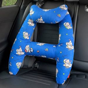 【COD】Soft Car Pillow for Adults & Kids | Cartoon Travel Pillow Jeepney Rides | Must-Have Car Accessory | Neck Support Sleep Comfort | Extra Thick Washable