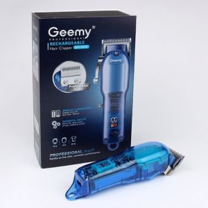 BMT Geemy GM-6696 Professional Cordless Electric Hair Trimmer and Rechargeable Hair Clippers for Men Barber Equipment