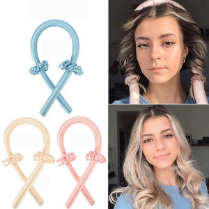 Lazy Curling Iron Big Curlers Wave Hair Style Curler Roller EVA Foam Pearl Sponge Roller Hair Accessories Curling for Girl Woman DIY Hair Styling Tools